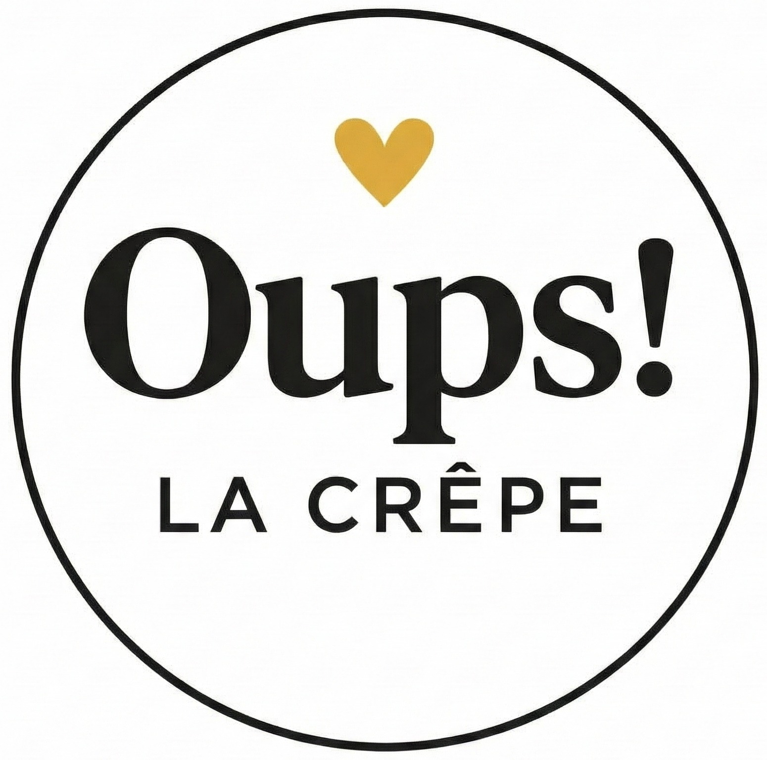 Oups la crêpe Logo